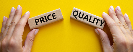 高品質と低価格の両立